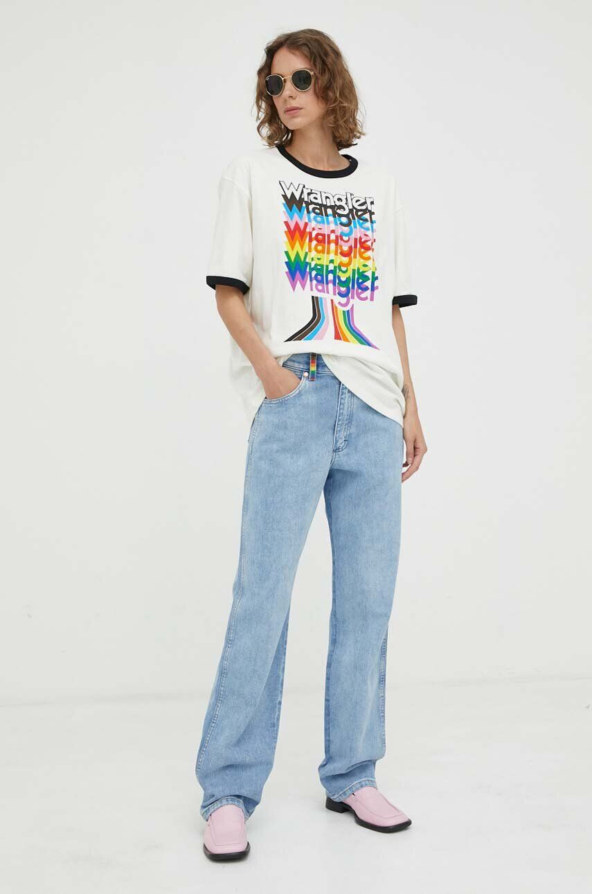 Wrangler Džíny Pride 13MWZ high waist - Pepit.cz