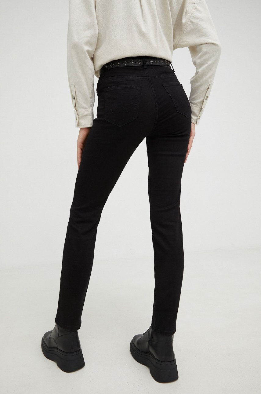 Wrangler Džíny Slim Perfect Black dámské high waist - Pepit.cz