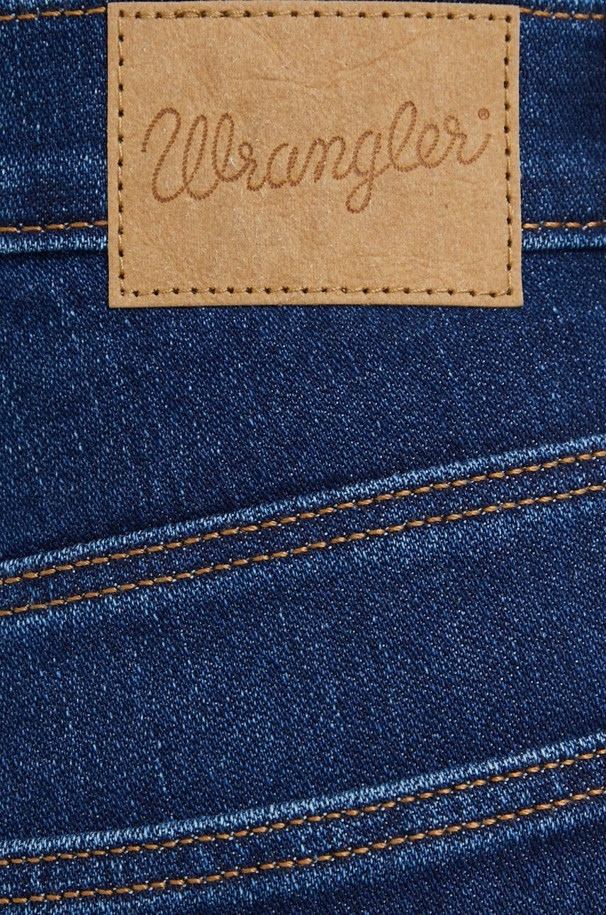 Wrangler Džíny Straight Dream Blue dámské high waist - Pepit.cz