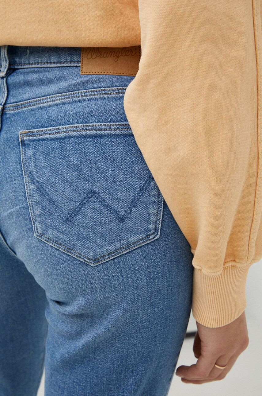 Wrangler Džíny Straight River dámské high waist - Pepit.cz