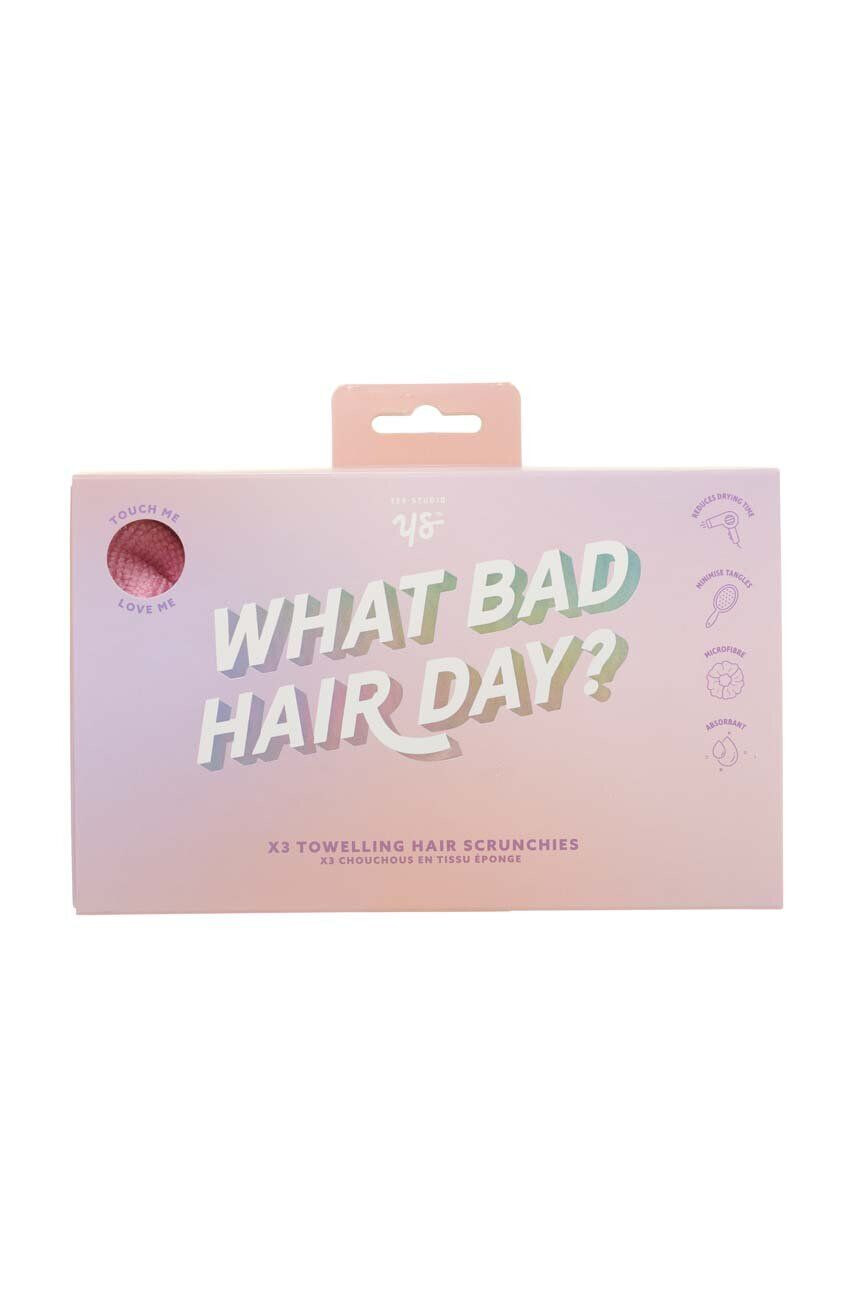 Yes Studio Vlasové gumičky What Bad Hair Day 3-pack - Pepit.cz