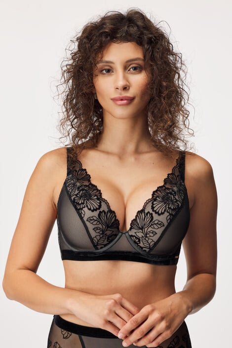 Astratex Podprsenka Velvet Flora Push-Up 70/C - Pepit.cz