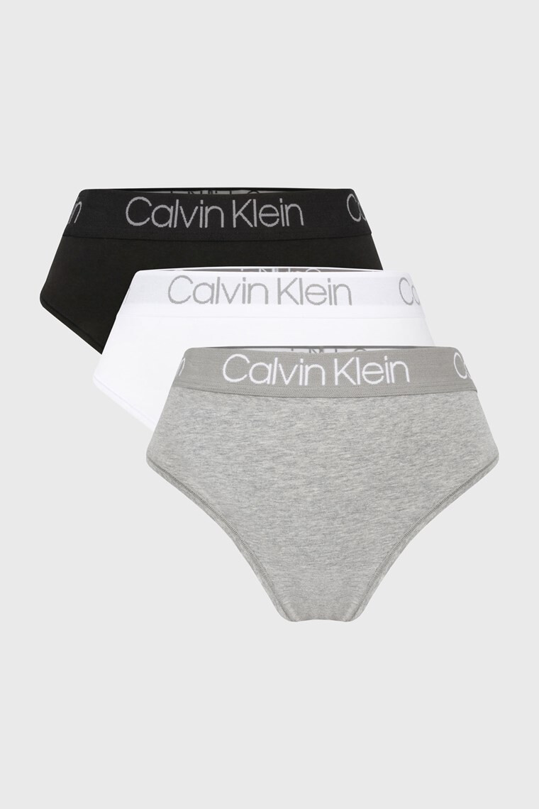 Calvin Klein 3 PACK vysokých tanga kalhotek Body Cotton M - Pepit.cz