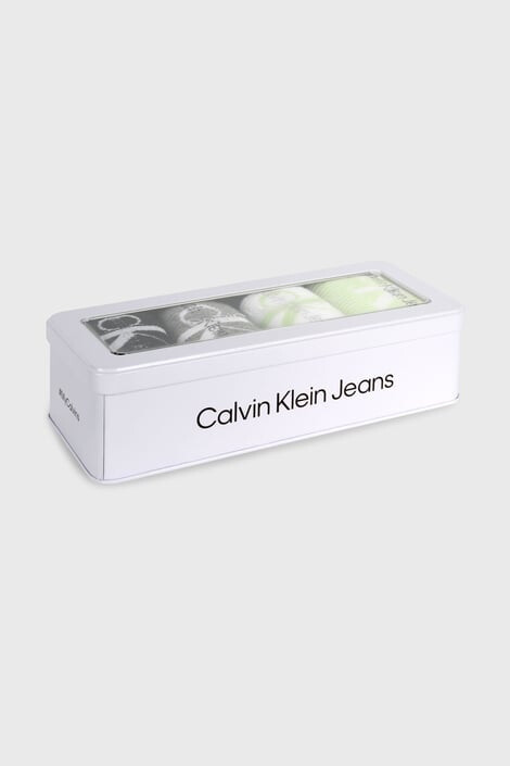 Calvin Klein 4 PACK dámských ponožek Monogram uni - Pepit.cz