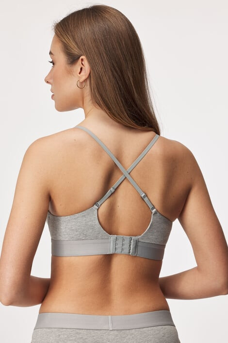 Calvin Klein Podprsenka Embosed Icon Push-Up Bralette 65/E - Pepit.cz