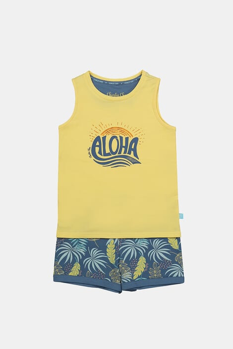 Charlie Choe Dívčí pyžamo Aloha Palms 170/176 - Pepit.cz