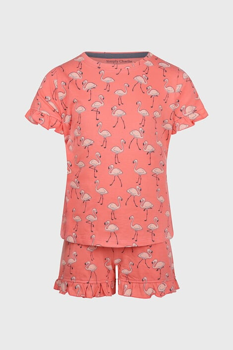 Charlie Choe Dívčí pyžamo Pink Flamingo 170/176 - Pepit.cz