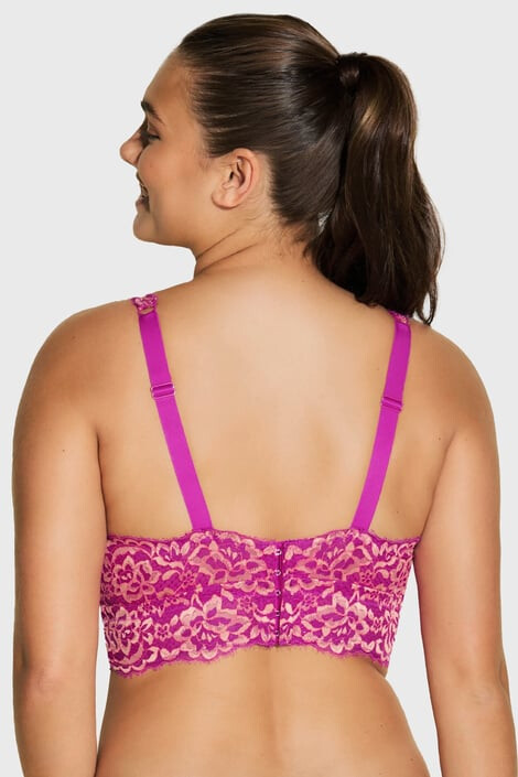 Cosabella Podprsenka Curvy Preta Fuchsia Bralette S - Pepit.cz