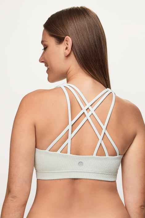 Cotton On Sportovní podprsenka Strappy zelená XS - Pepit.cz