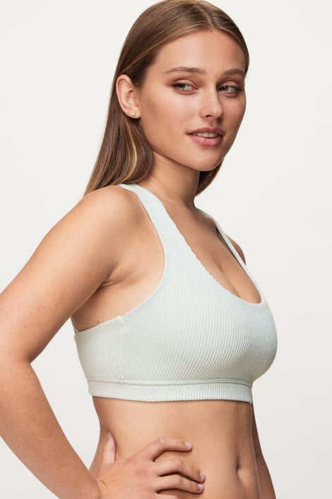 Cotton On Sportovní podprsenka Strappy zelená XS - Pepit.cz