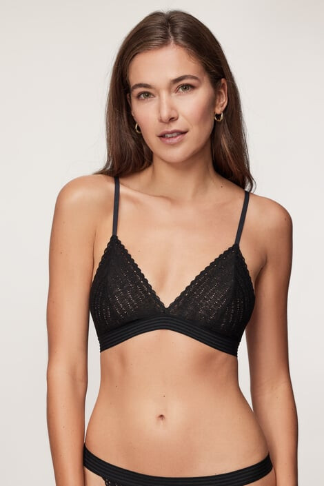 DKNY Braletka Softest Black M - Pepit.cz