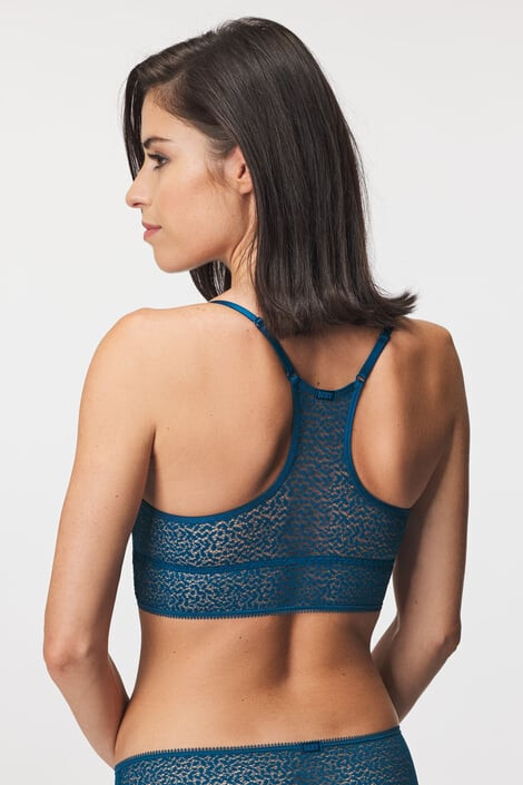 DKNY Podprsenka Racerback Bralette Rosewater S - Pepit.cz