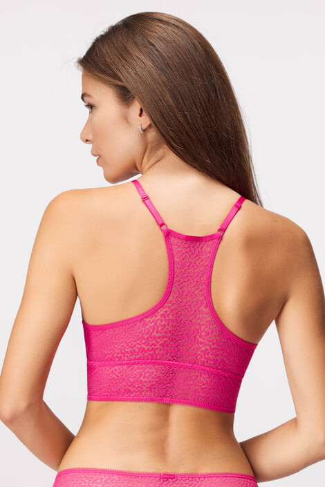 DKNY Podprsenka Racerback Bralette Rosewater S - Pepit.cz