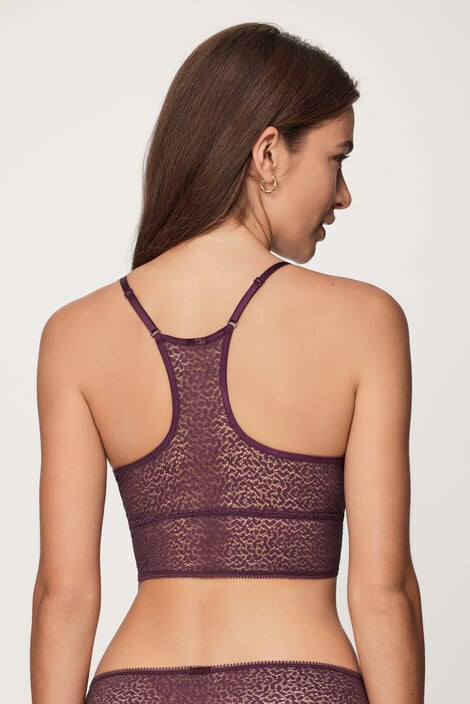 DKNY Podprsenka Racerback Bralette Rosewater S - Pepit.cz