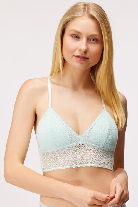 DKNY Podprsenka Racerback Bralette Rosewater S - Pepit.cz