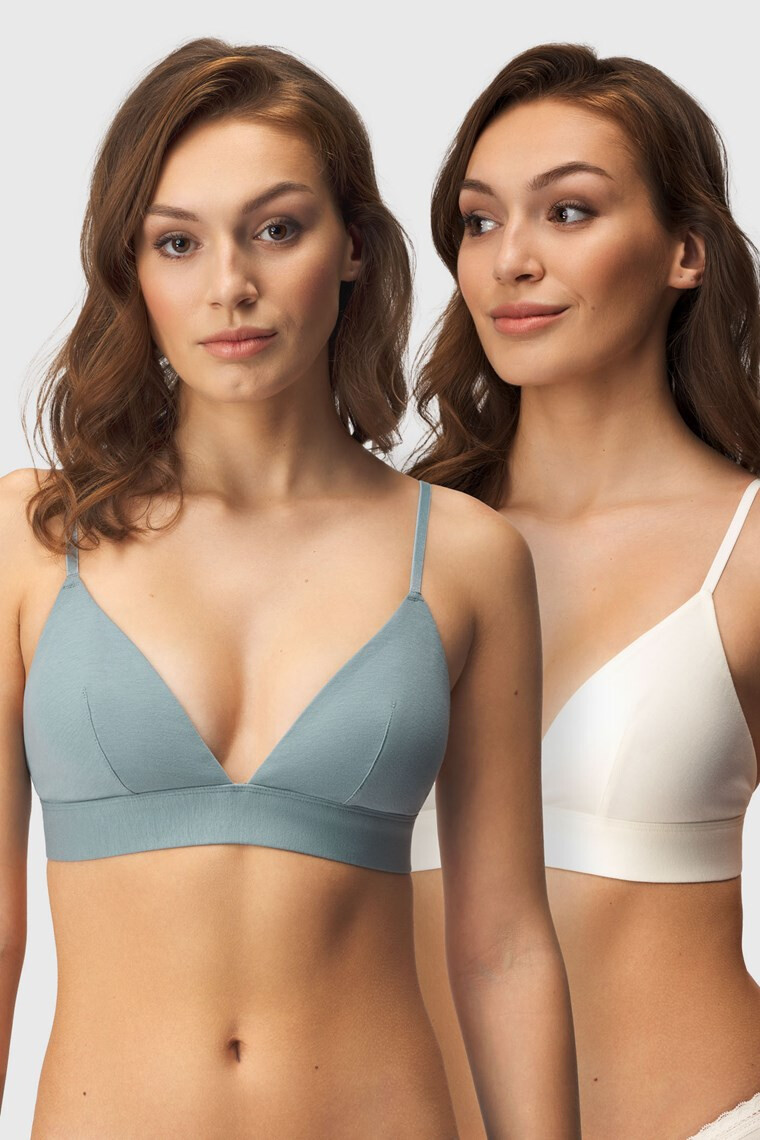 Dorina 2 PACK Bralette podprsenek Lilla M - Pepit.cz