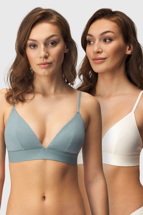 Dorina 2 PACK Bralette podprsenek Lilla XXL - Pepit.cz