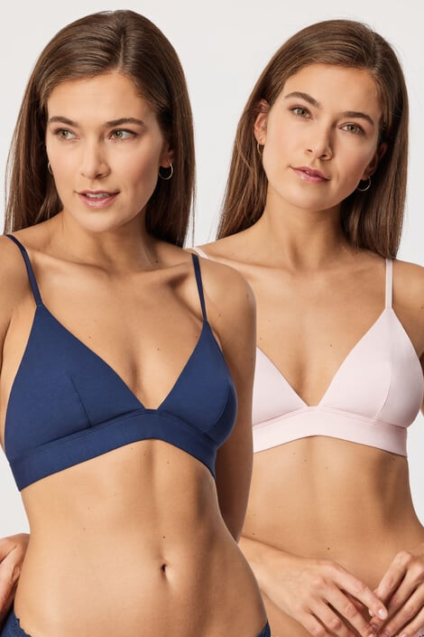 Dorina 2 PACK Bralette podprsenek Lilla XXL - Pepit.cz