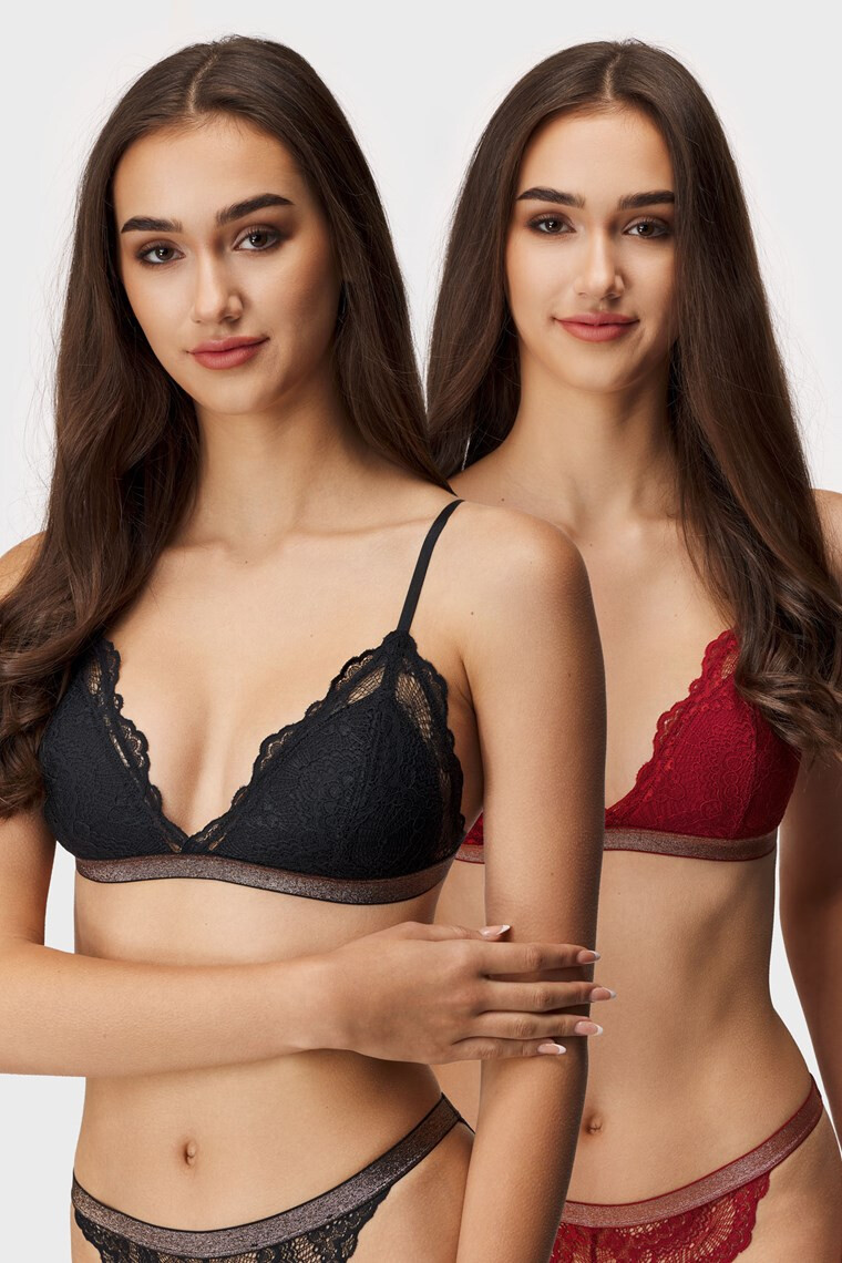 Dorina 2 PACK podprsenek bralette Gala S - Pepit.cz