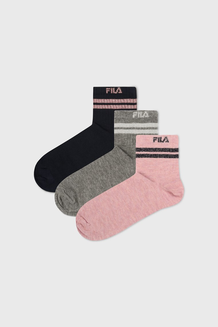 FILA 3PACK Dívčí ponožky Sherley 23-26 - Pepit.cz