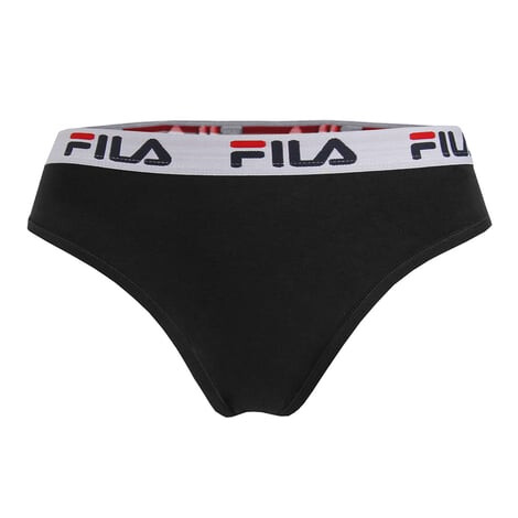 FILA Dámské černé kalhotky Underwear String XS - Pepit.cz