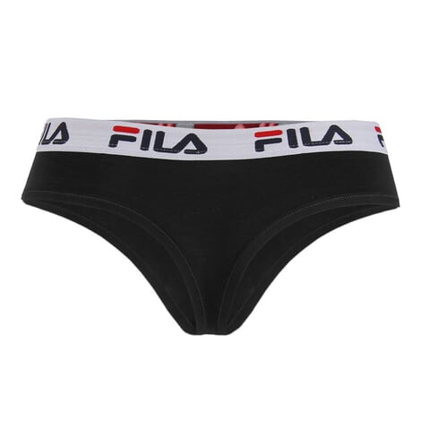 FILA Dámské černé kalhotky Underwear String XS - Pepit.cz