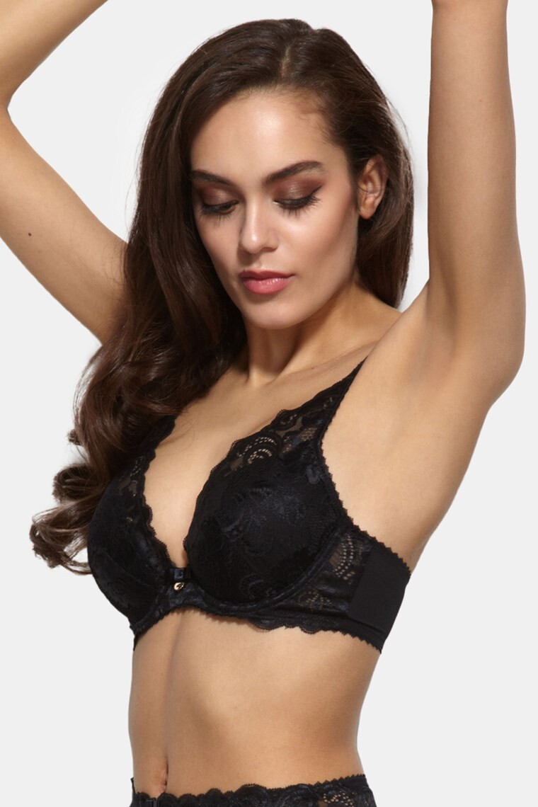 Gossard Podprsenka Gypsy Black vyztužená 85/D - Pepit.cz