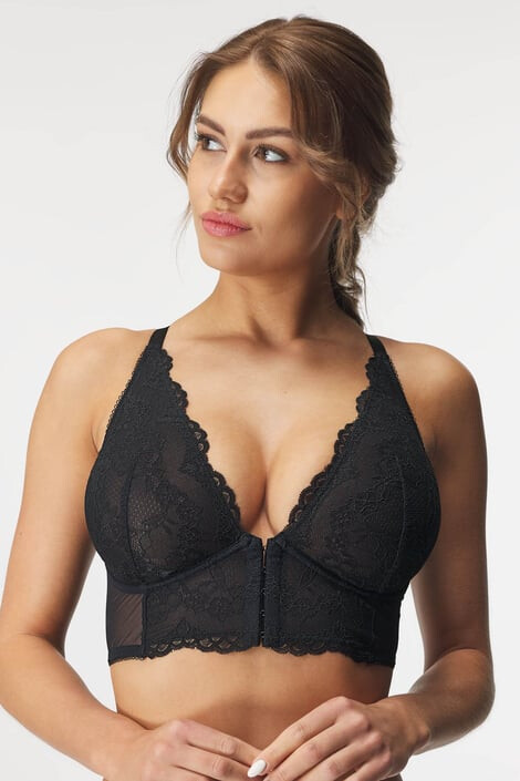 Gossard Podprsenka Superboost Lace Bralette černá 70/E - Pepit.cz