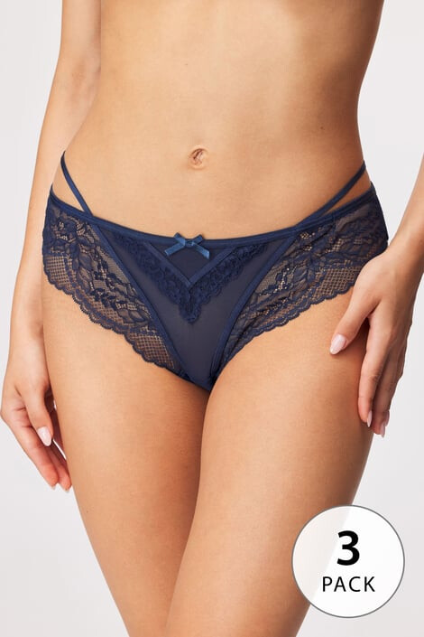 Hunkemöller 3 PACK brazilek Anna M - Pepit.cz