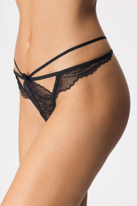 Hunkemöller 3 PACK tanga kalhotek Lauren L - Pepit.cz