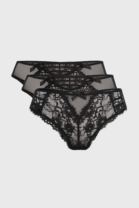 Hunkemöller 3PACK Brazilky Natalie XS - Pepit.cz