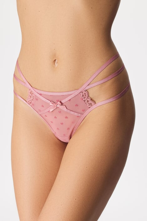 Hunkemöller 6 PACK tanga kalhotek Melda L - Pepit.cz