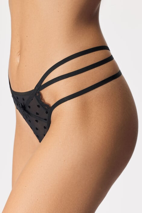 Hunkemöller 6 PACK tanga kalhotek Melda L - Pepit.cz