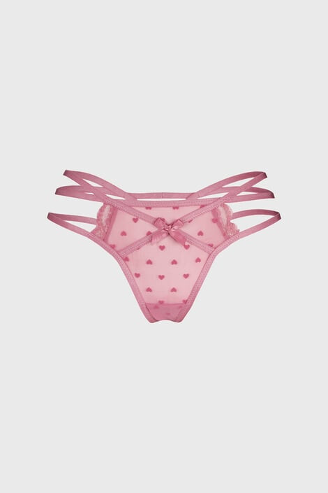 Hunkemöller 6 PACK tanga kalhotek Melda L - Pepit.cz