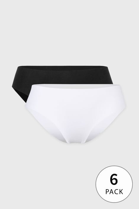 Hunkemöller 6PACK Brazilek Invisible bavlněné L - Pepit.cz