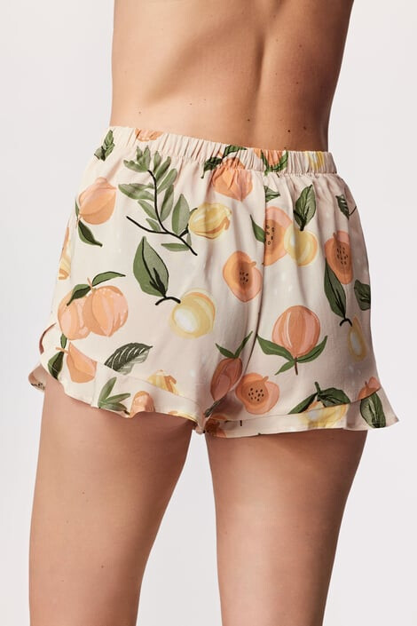 Hunkemöller Dámské pyžamové šortky Satin Fruit XXL - Pepit.cz