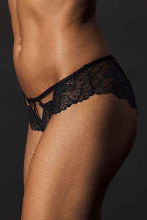 Hunkemöller Erotické brazilky Lulu s otevřeným klínem L - Pepit.cz