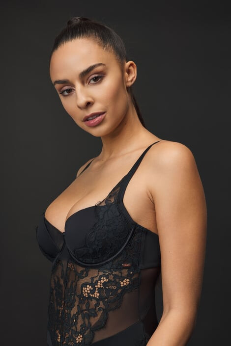 Hunkemöller Luxusní body Genevieve 75/B - Pepit.cz