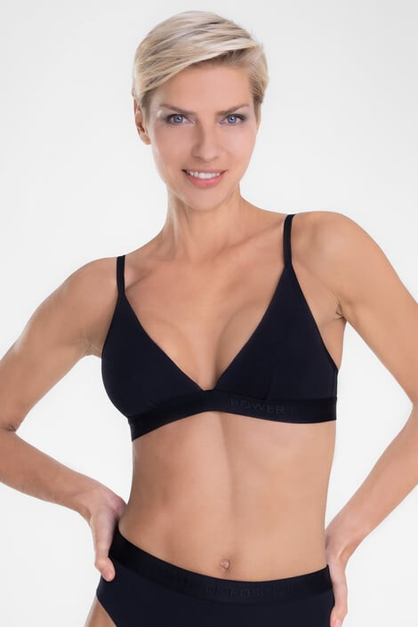 Hunkemöller Podprsenka Cutie Black nevyztužená XS - Pepit.cz