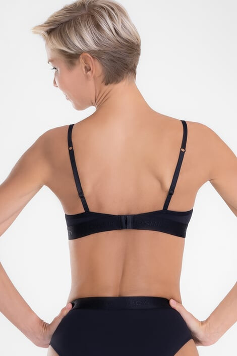 Hunkemöller Podprsenka Cutie Black nevyztužená XS - Pepit.cz