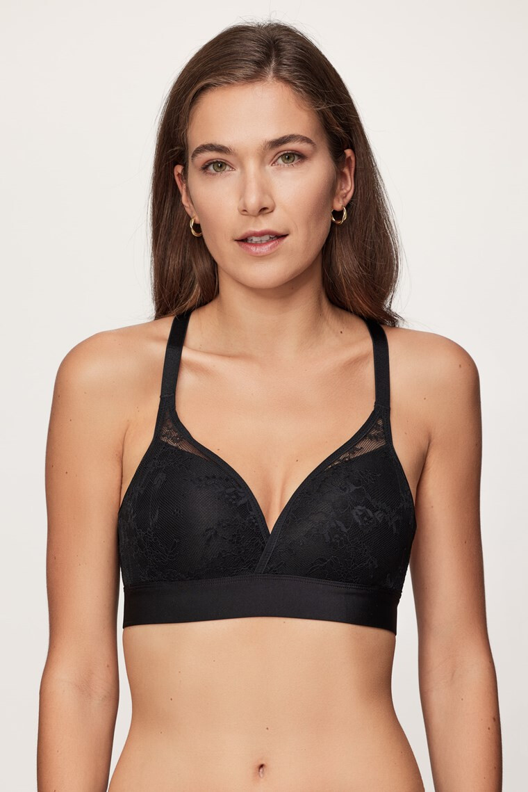 Hunkemöller Podprsenka Dana Black Bralette 70/E - Pepit.cz