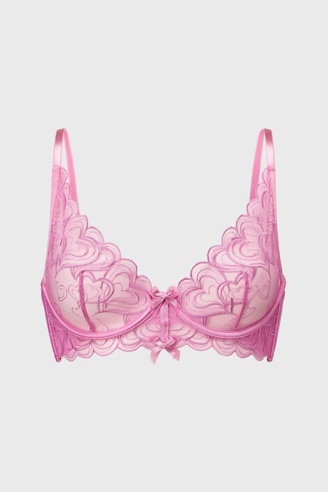 Hunkemöller Podprsenka Esme Pink 90/F - Pepit.cz