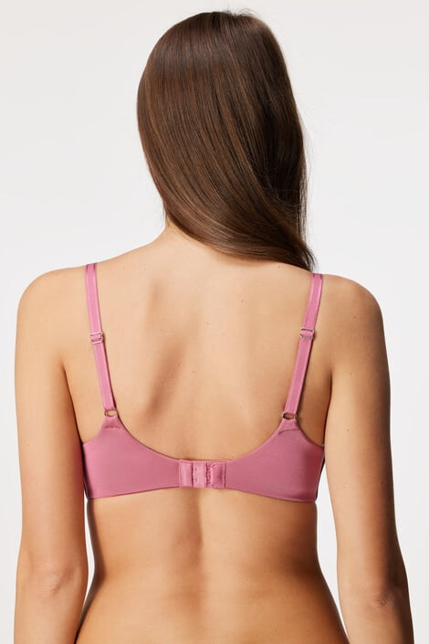 Hunkemöller Podprsenka Mona Pink vyztužená bez kostic 80/A - Pepit.cz