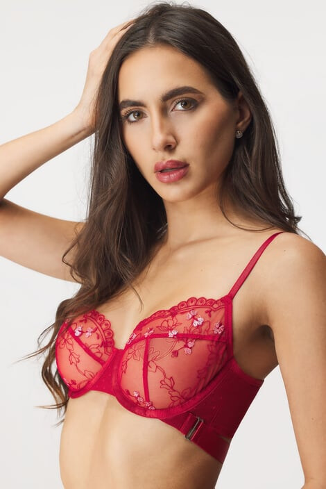 Hunkemöller Podprsenka Violet nevyztužená 70/A - Pepit.cz