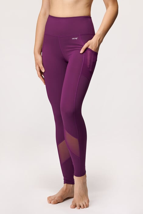 Hunkemöller Sportovní legíny Oh My Squat Pickled Beet XL - Pepit.cz