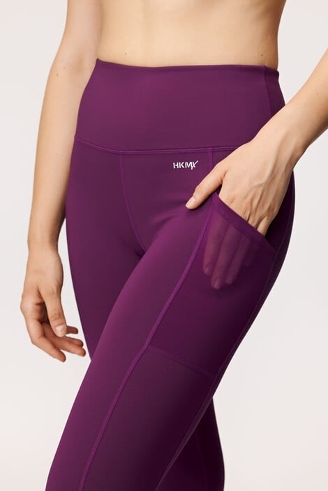 Hunkemöller Sportovní legíny Oh My Squat Pickled Beet XL - Pepit.cz