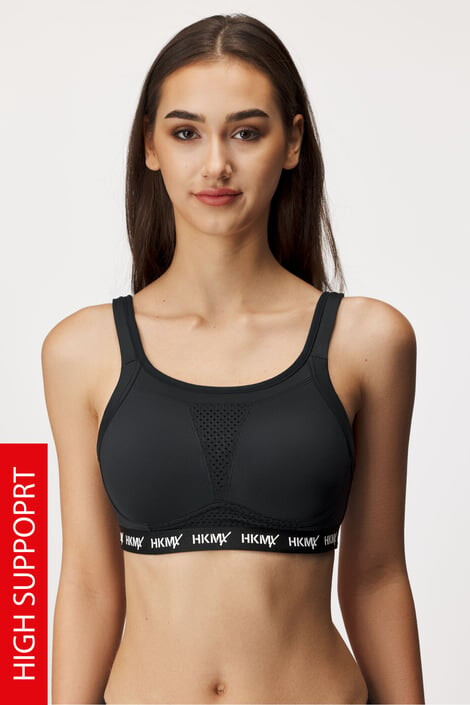 Hunkemöller Sportovní podprsenka Elite Black 95/F - Pepit.cz