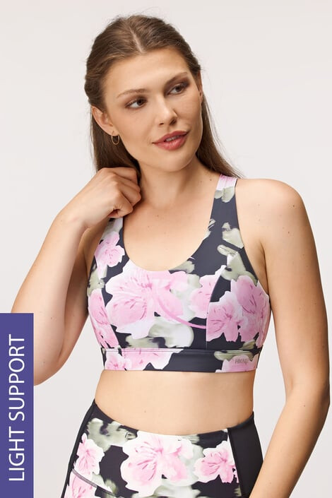 Hunkemöller Sportovní podprsenka HKMX Prana Flora XL - Pepit.cz