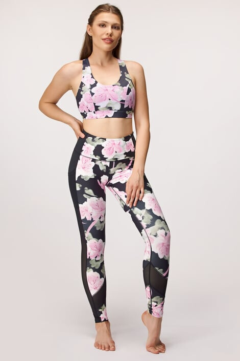 Hunkemöller Sportovní podprsenka HKMX Prana Flora XL - Pepit.cz