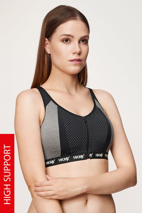 Hunkemöller Sportovní podprsenka HKMX The Pro Branded 80/D - Pepit.cz